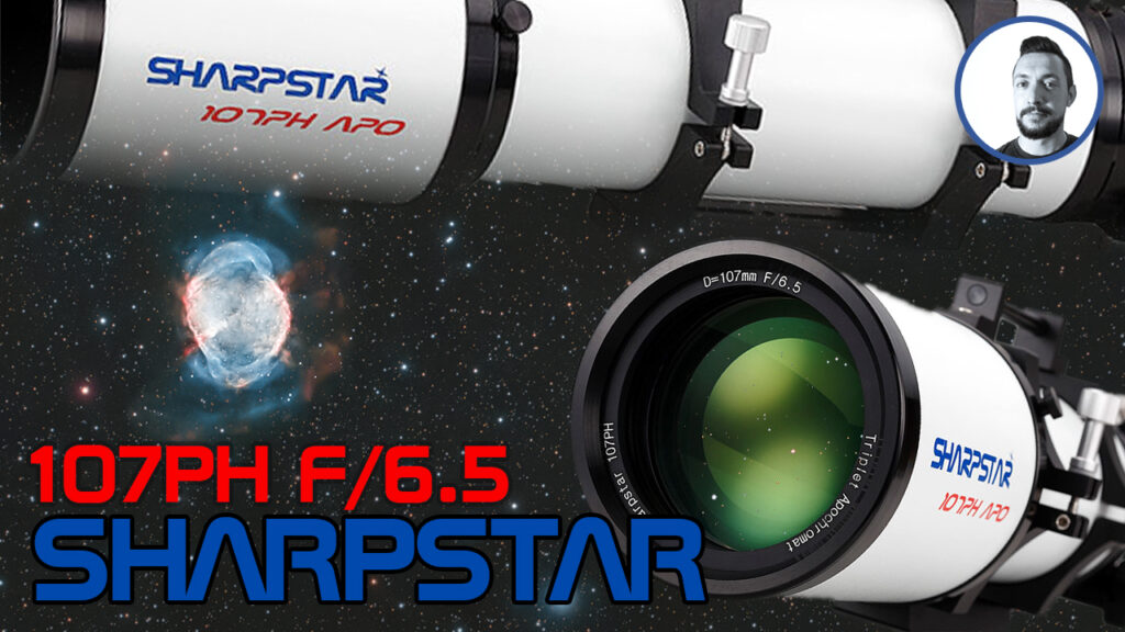 Rifrattore Sharpstar 107 PH Tripletto F/6.5 astrotest