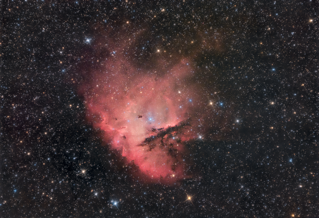 Nebulosa Pacman NGC 281 ZWO ASI 294 MC Pro Recensione