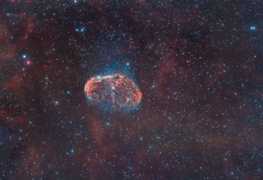 Nebulosa Crescent NGC 6888 ZWO ASI 294 MC Pro Recensione