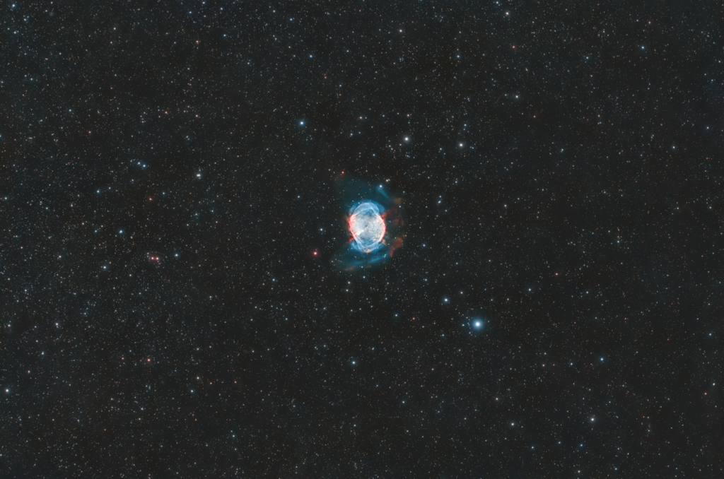 Nebulosa planetaria Manubrio M27 ZWO ASI 294 MC Pro Recensione