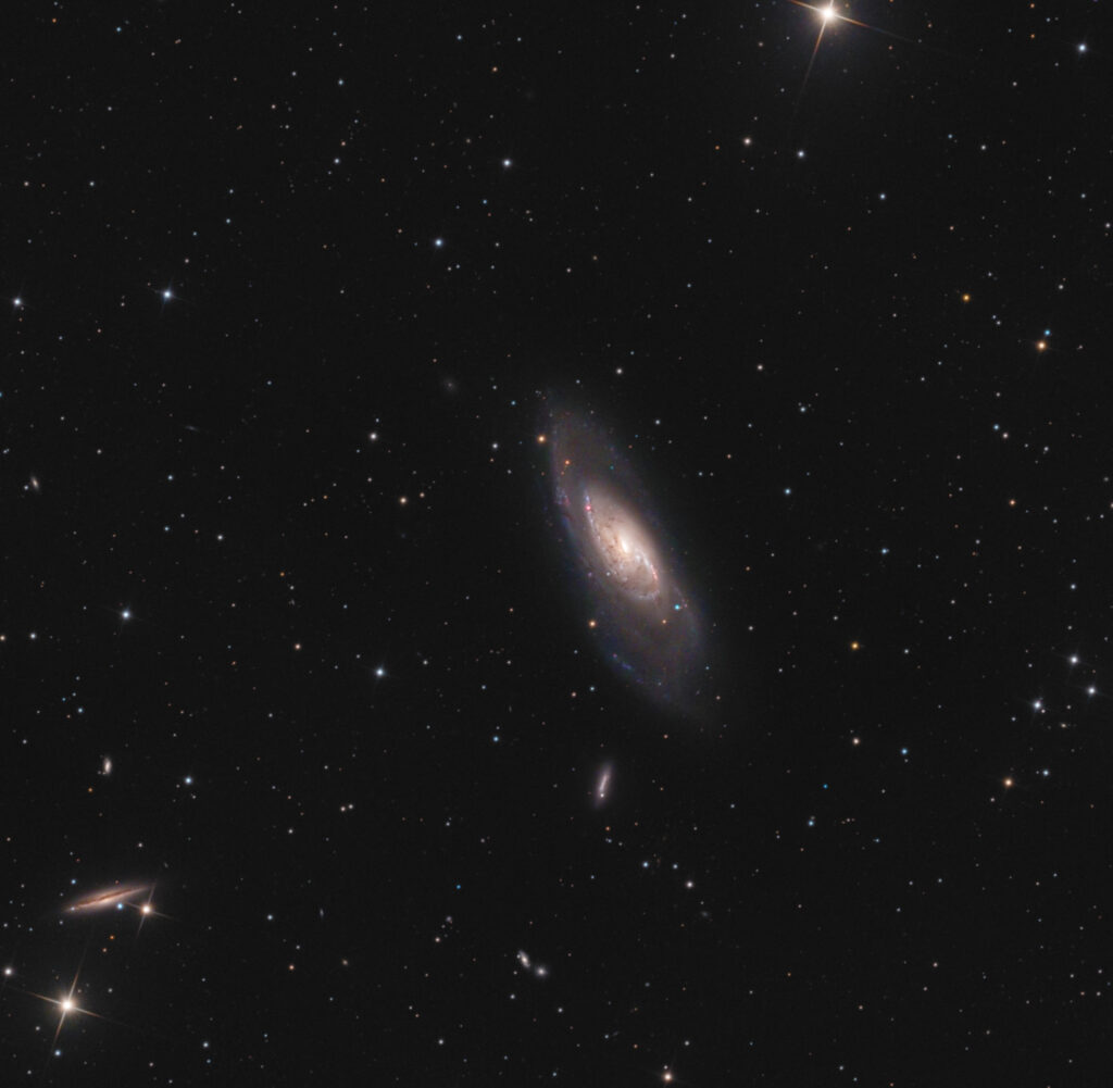 Galassia M 106 astrofotografia