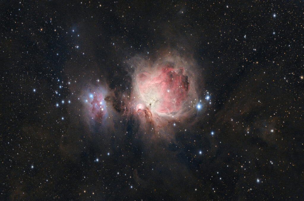 grande nebulosa di orione m42 rasa 8