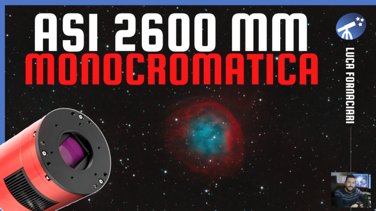 Recensione camera CMOS ZWO ASI 2600 MM Pro Monocromatica