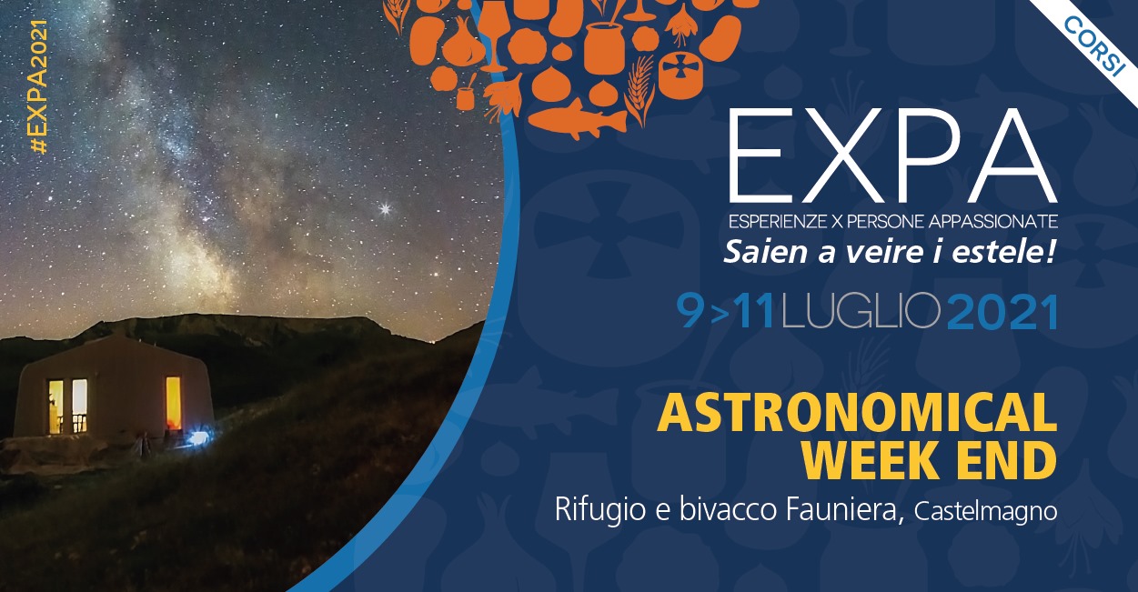 Astronomical Weekend con Ecomuseo Terra del Castelmagno