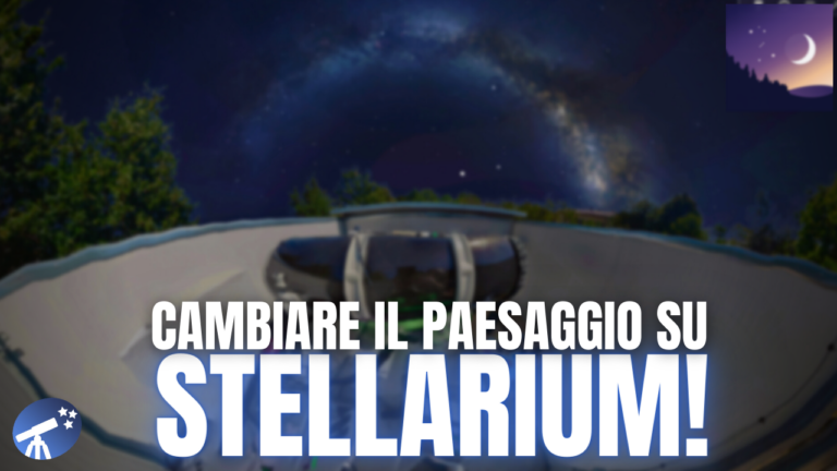 Come personalizzare il paesaggio di sfondo su Stellarium