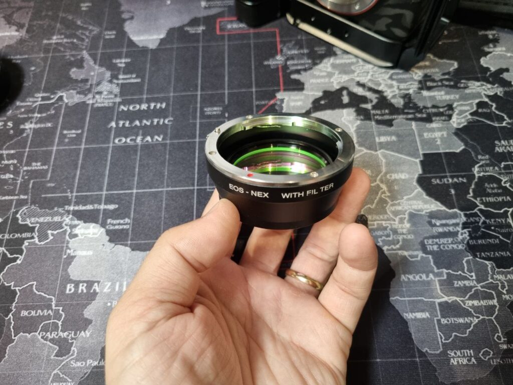 Adattatore Yuattory M48 Maschio A M54 Femmina E Viceversa, Passo 0.75mm, In Alluminio Nero Per Telescopi