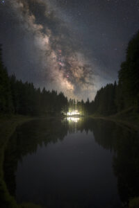 Fotografiamo la Via Lattea: workshop di Fotografia Notturna Workshop 2024 di Via Lattea al Lago della Ninfa