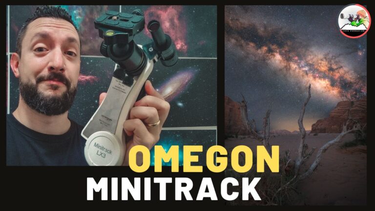 Astroinseguitore Omegon MiniTrack: recensione e fotografie alla Via Lattea