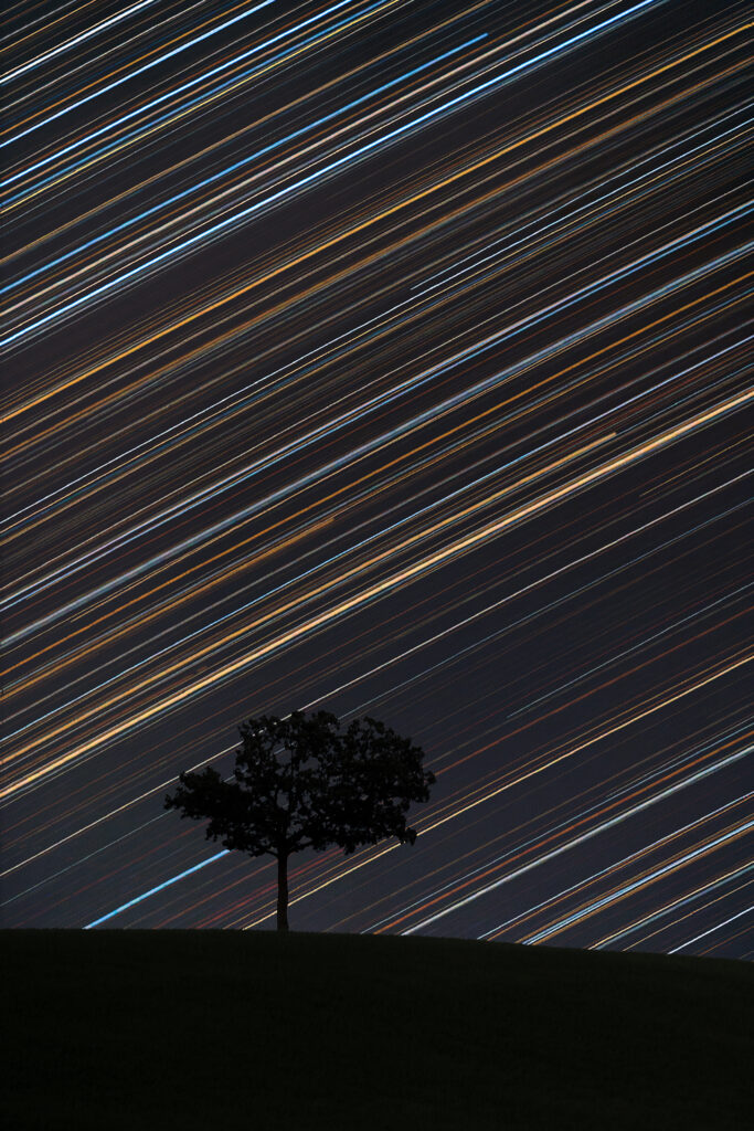 Star Trail a 400mm