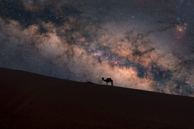 Via Lattea Wadi Rum Giordania fotografia Partecipa a video e podcast di Astrofotografia