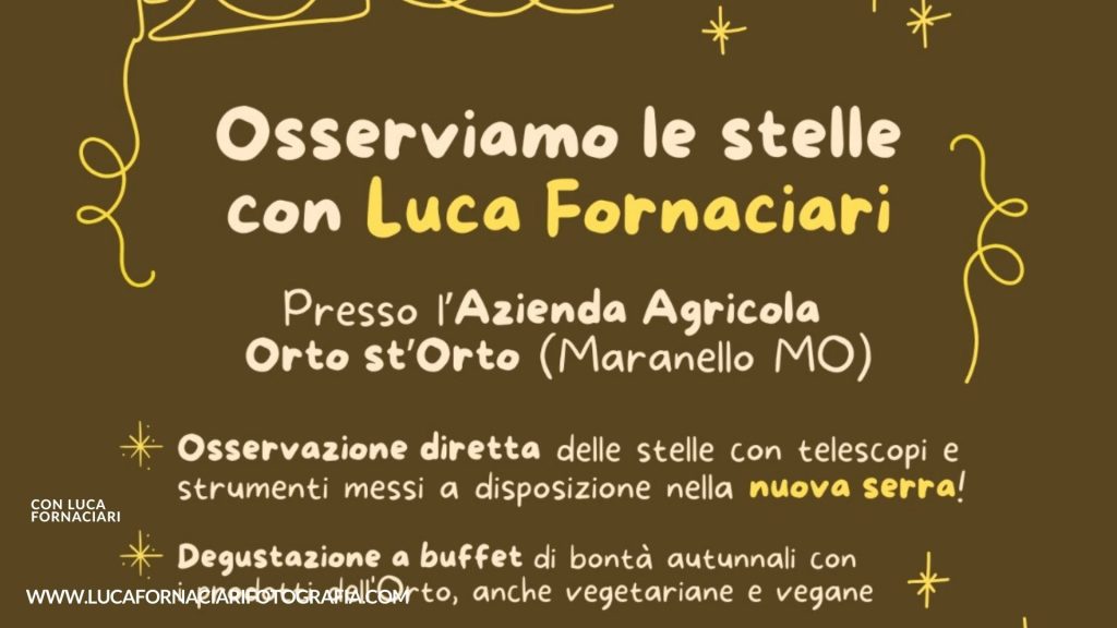 Cibo e Stelle all'Orto st'Orto