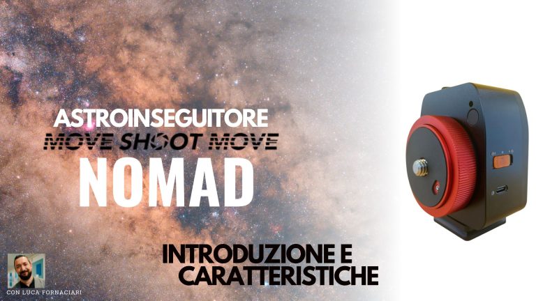 Introduzione e caratteristiche dell'astroinseguitore MSM NOMAD di Move Shoot Move