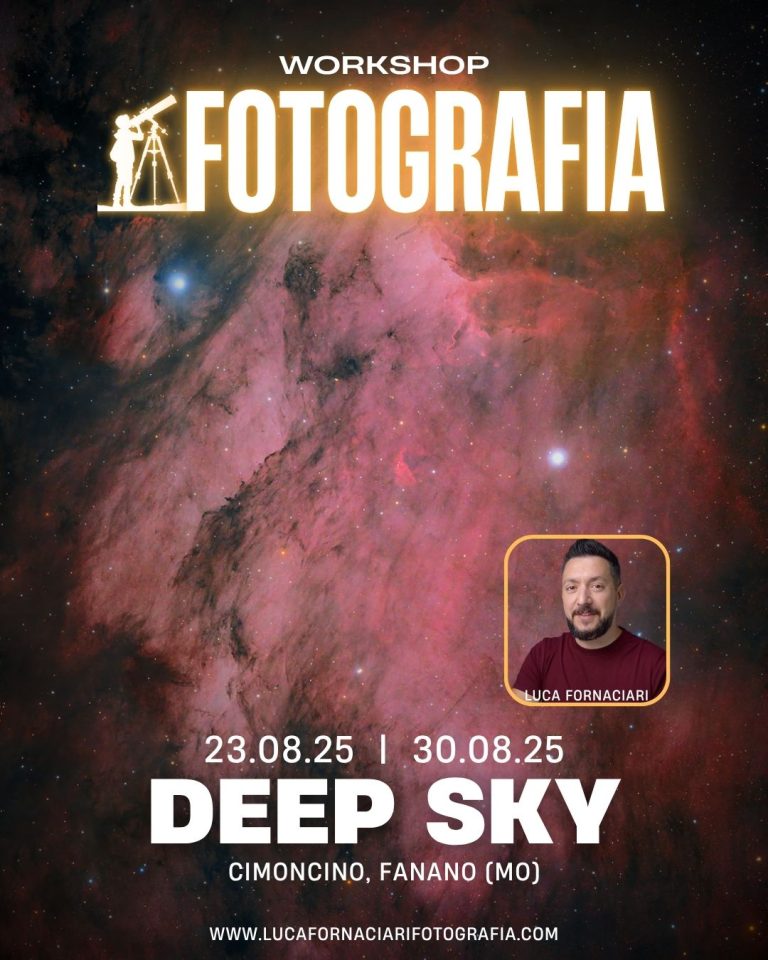 Astrofotografia Deep Sky con Astroinseguitore workshop masterclass galassie nebulose fotografia fotografare Workshop di Astrofotografia Deep Sky con Astroinseguitore