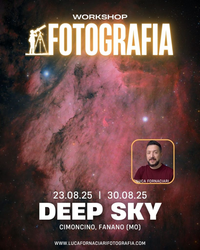 Astrofotografia Deep Sky con Astroinseguitore workshop masterclass galassie nebulose fotografia fotografare Workshop di Astrofotografia Deep Sky con Astroinseguitore