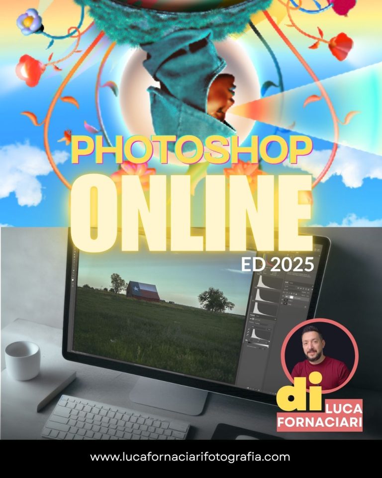 Post Produzione con Photoshop: il corso online 2025