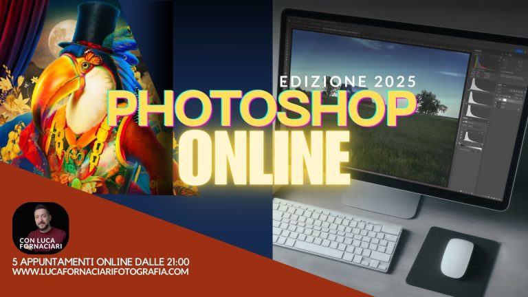 Post Produzione con Photoshop: il corso online 2025