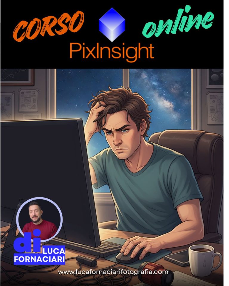 Corso online di PixInsight completo aula tutorial luca fornaciari
