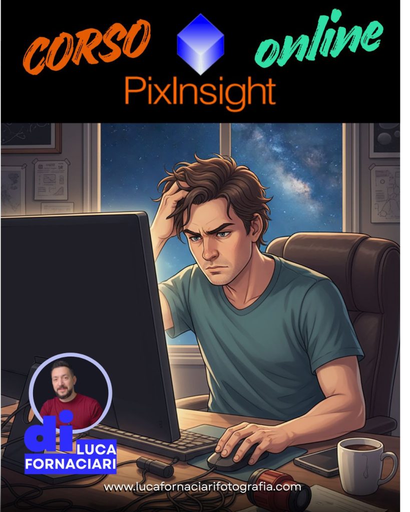 Corso online di PixInsight completo aula tutorial luca fornaciari
