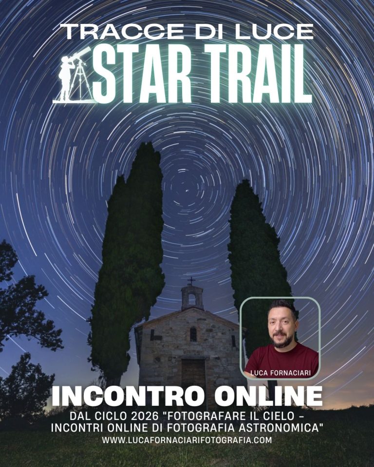 Serata Tracce di luce - gli Star trails Tracce di luce: gli Star Trail​