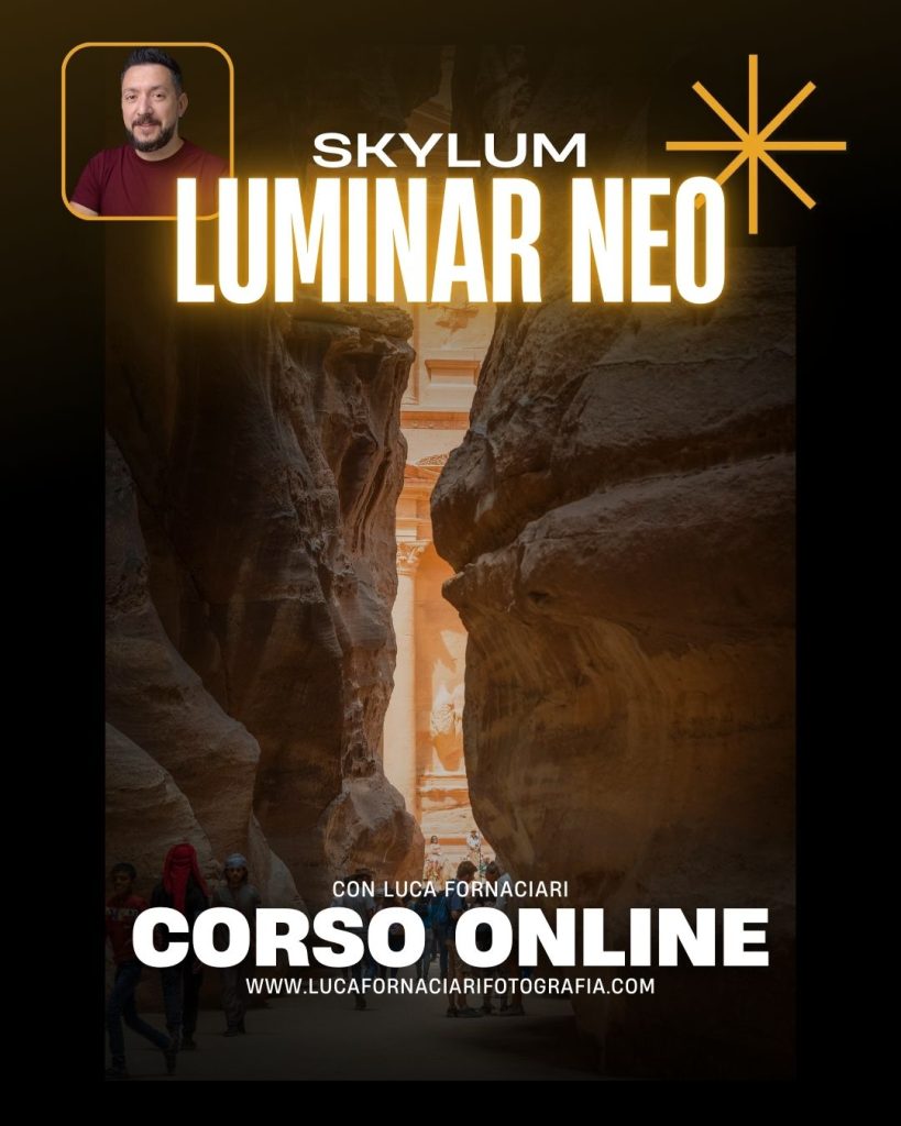 Corso Online di Skylum Luminar Neo: un diverso sviluppo fotografico