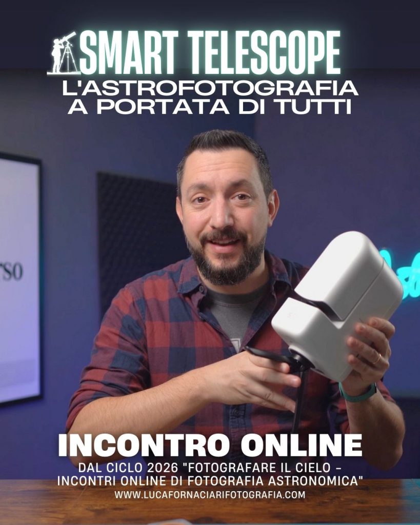 Smart Telescope: l'astrofotografia a portata di tutti - Lezione Online