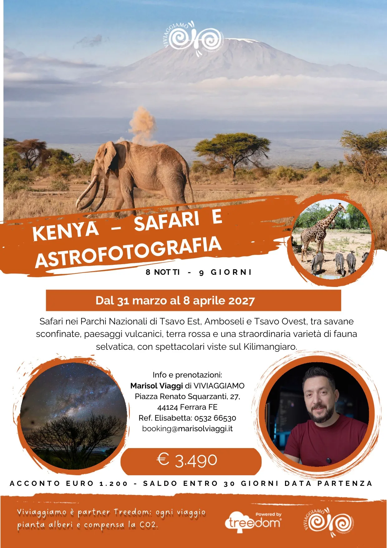 Viaggio fotografico in Kenya, safari e astrofotografia con Luca Fornaciari